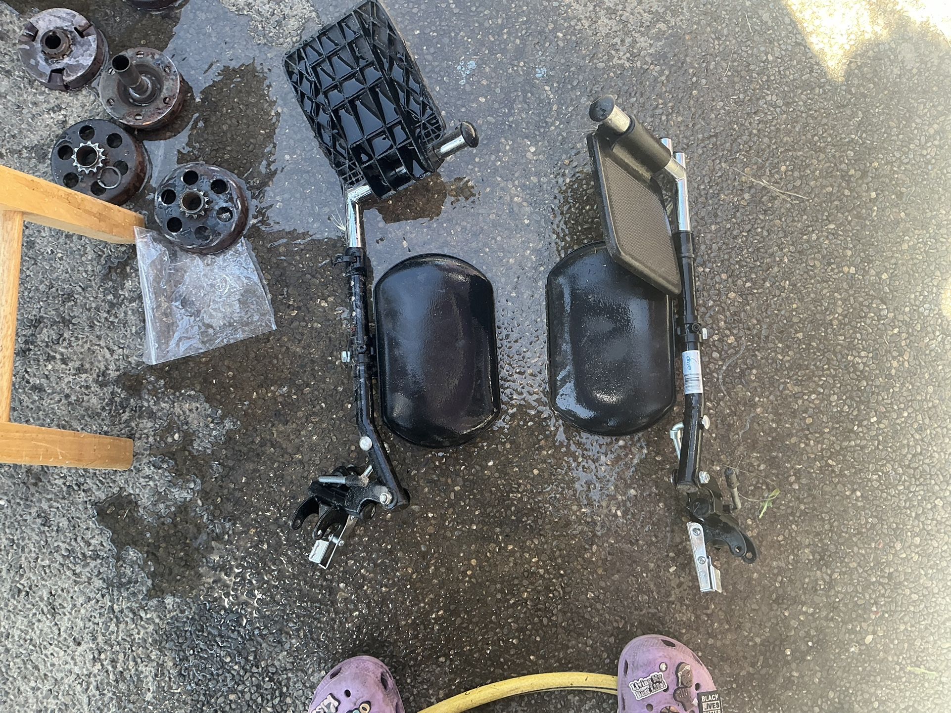 WheelChair Legs .