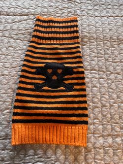 Halloween dog sweater. NEW! Sz small dog