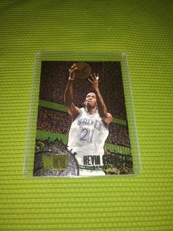 Like Mint 1995 Kavin Garnett Rookie Basketball Card - Fleer Metal #167