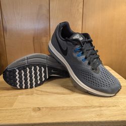 Nike zoom winflo 4, Men's Blue & Grey Running Sneakers, Size US 8