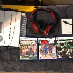 Ps5 Games Headset And Controller Dock