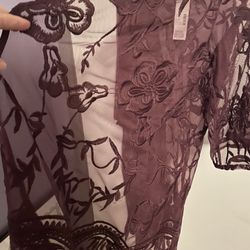 Woman’s Blouse/shirt Cover.  Not a Swim Suit cover