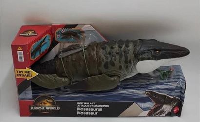 Jurassic World Bite 'N Blast Mosasaurus Figure