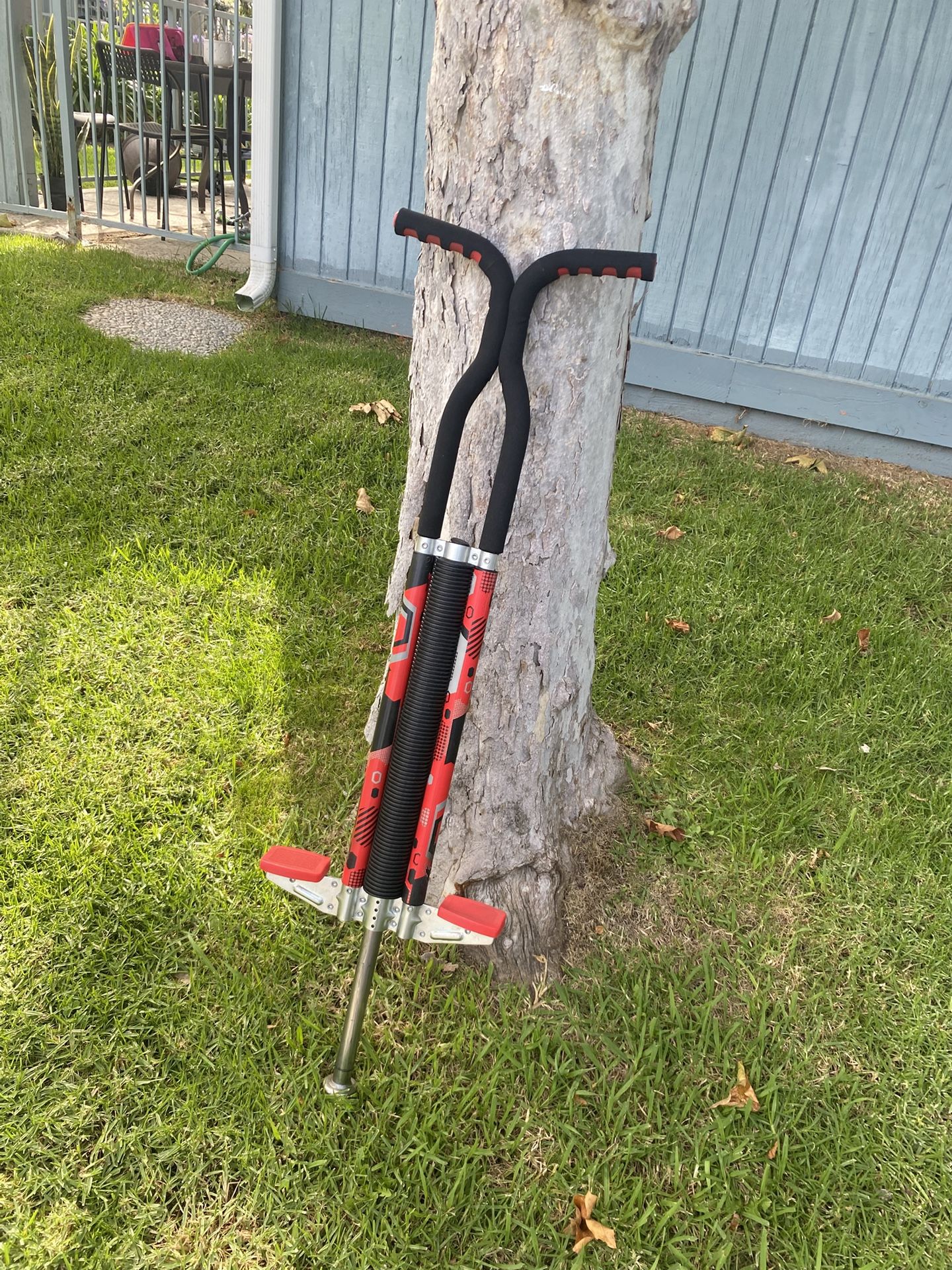 Red And Black Pogo stick