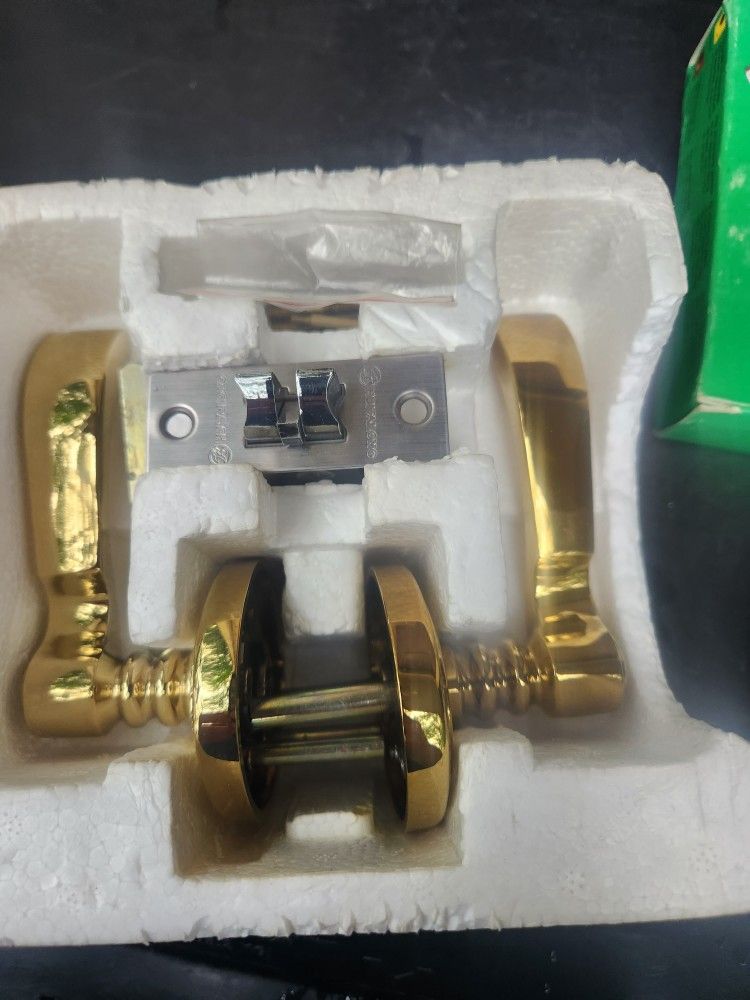 Solid Brass Door Handle For Hall Or Closet
