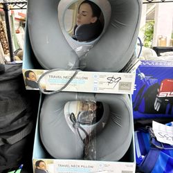 living Travel Neck Pillow Cooling Tech New