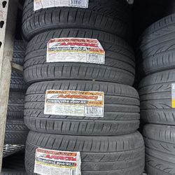 SET OF FOUR BRAND NEW TIRES 215/40/18 ARROYO GRANDSPORT A/S, INCLUDING MOUNT AND BALANCE, ASK ME FOR SIZES AND BRANDS