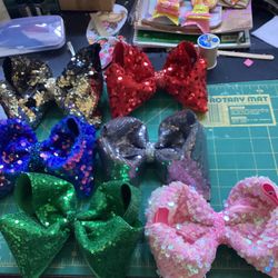 Sequin Bow