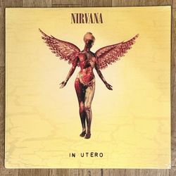 Nirvana Vinyl Record - In Utero - New Sealed 
