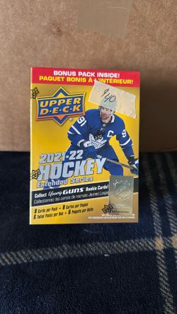 Upper Deck 2021-22 Hockey Extended Series