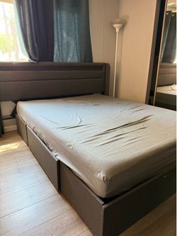 King size bed frame
