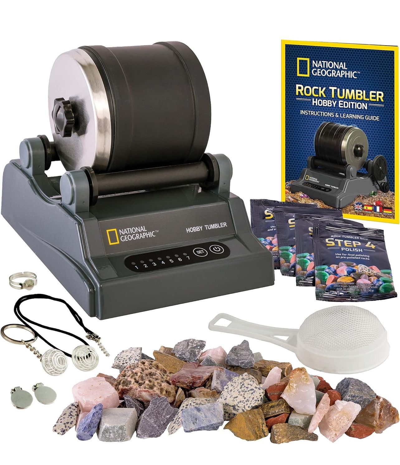 National Geographic Rock Tumbler Hobby Edition