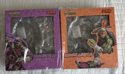 Lingjihun Teenage Mutant Ninja Turtles Donatello & Michelangelo MISB
