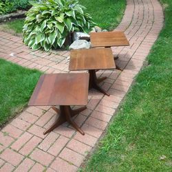 Original Heywood Wakefield Table Set 