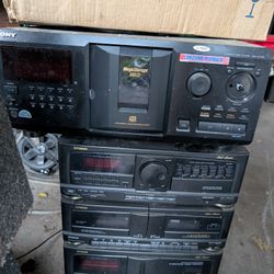 Various Stereo Equipment 