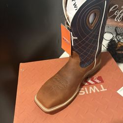 Men's 12" Western Work Boot (Alloy Toe)