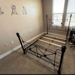 Metal Queen Bed Frame 