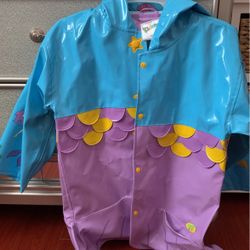 Girls Rain Coat For 1-3 Year Old Girls