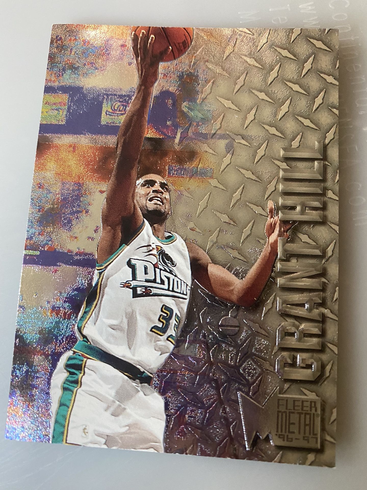 1996-97 Fleer Metal Precious Metal 168 - Grant Hill Very Rare