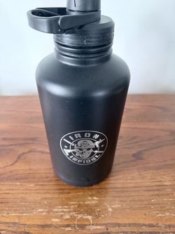 Iron Infidel Black Insulated Water Bottle