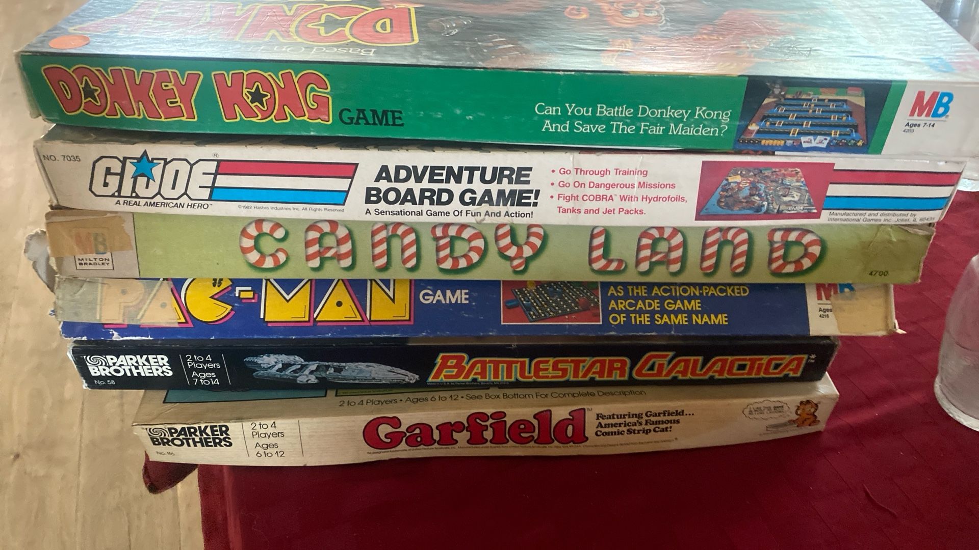 Vintage Board Games - 6 Game Boards