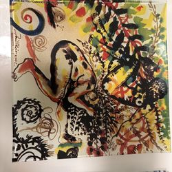 3 Ceramic Tríptico De Zaida Del Rio 