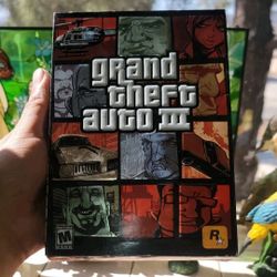 Grand Theft Auto III  (PC 2002) FACTORY SEALED GTA 3🔥🔥(Mint) Rockstar Games