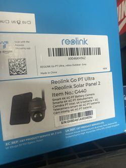 Solar Powered Reolink Security Camera