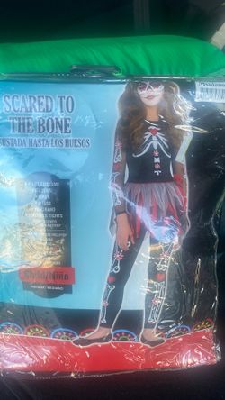 Cute Skelington Costume 