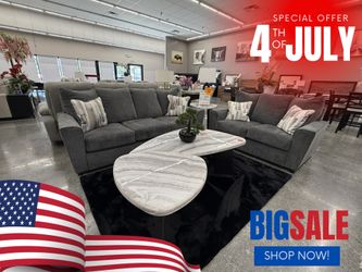 2 PC SOFA AND LOVESEAT