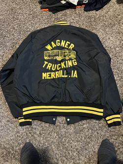 Vintage 70s Satin Bomber Jacket
