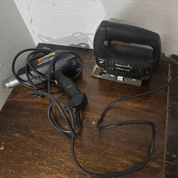 Heatgun And Jigsaw (missing Blade)