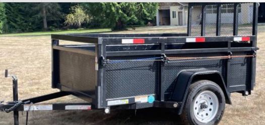 5x8 Box Trailer by Fabform Trailers