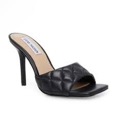 Steve Madden • Black Quilted Heels • 7.5 •