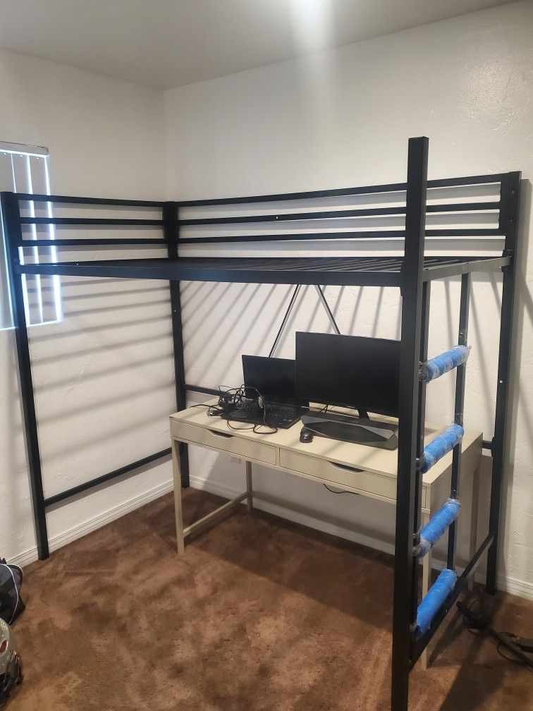 Metal Twin Bunk Bed Frame