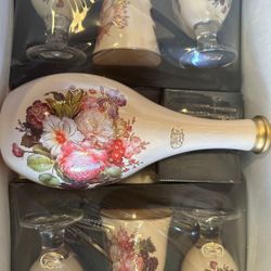 Juice 7 Pc -Service Set made In Morocco . Ideal For Gifts !