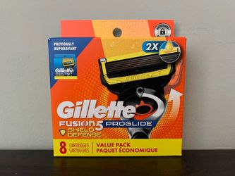 Gillette 8ct Fusion 5 Shield Defense Cartridges