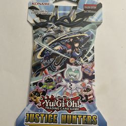 Yu-Gi-Oh Justice Hunters Sleeved booster pack
