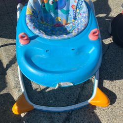 Baby Eeinstein Walker Blue green Turtle 