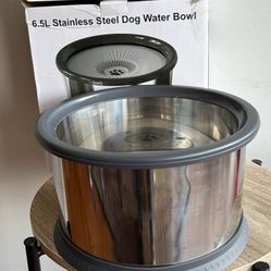 Stainless Steel Dog Water Bowl