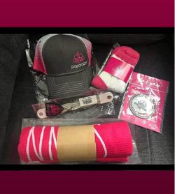 Hat, Towel, Socks, Wrap Bracelet, Ornament
