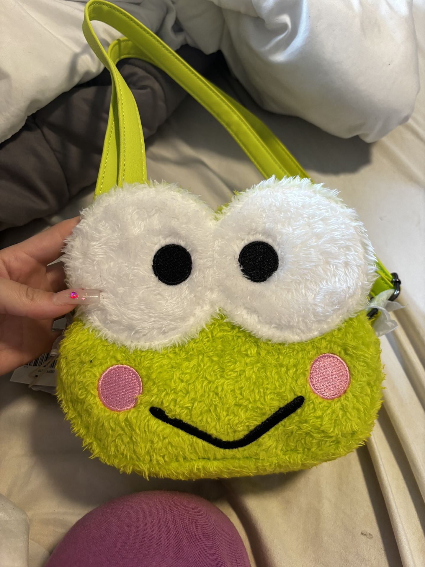 brand new keroppi sanrio bag