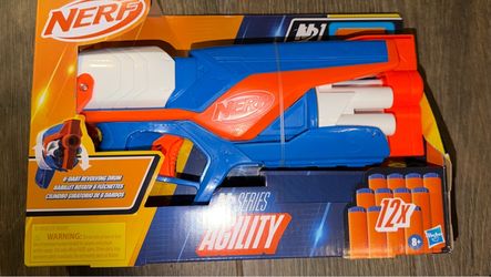 2 PackNerf N Series Agility Blaster & 12 Nerf N1 Darts Compatible Only with N Series Blasters, Boys and Girls, Ages 8 and up Let's go to The Toy Shop