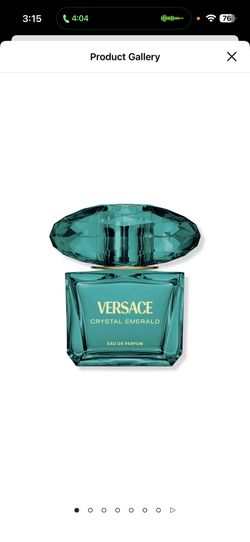 Crystal Emerald by Versace 3oz EDP for Women NEW SEALED BOX