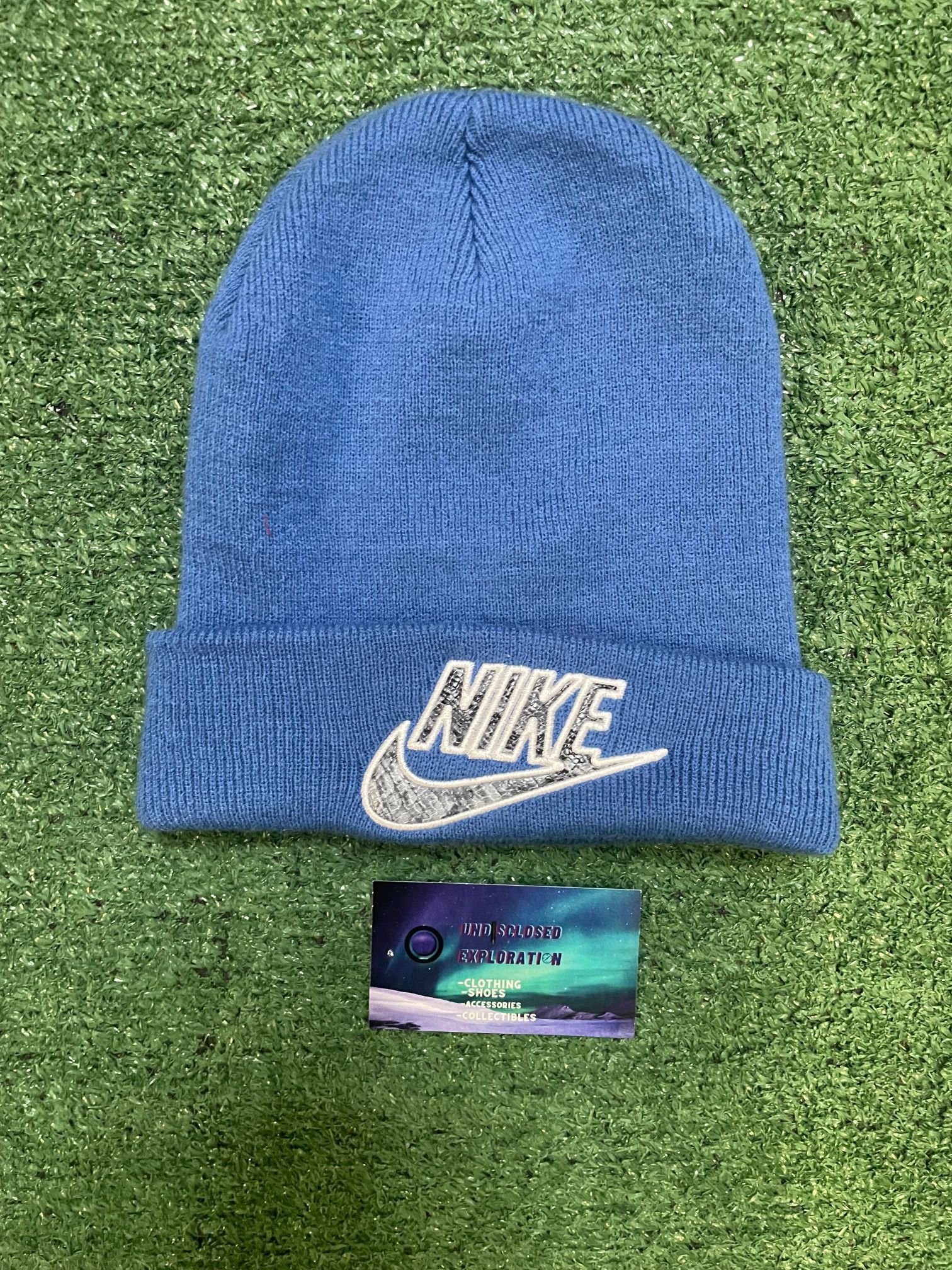 Nike X Supreme snakeskin beanie