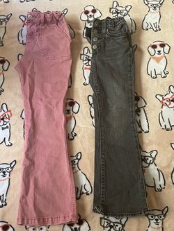 Girl bell bottom jeans