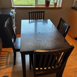 Free Table And 4 Chairs