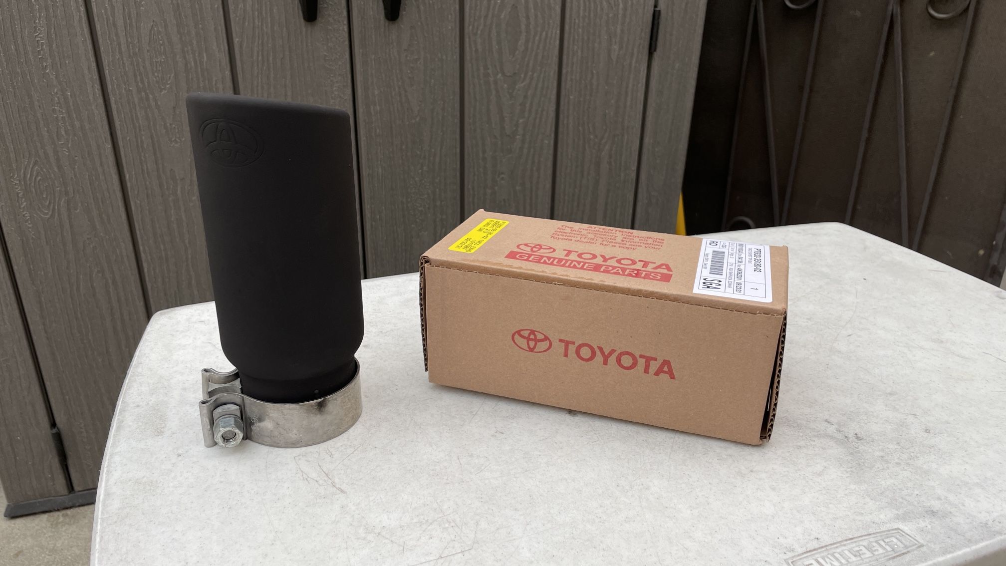 OEM Toyota Tacoma Exhaust tip