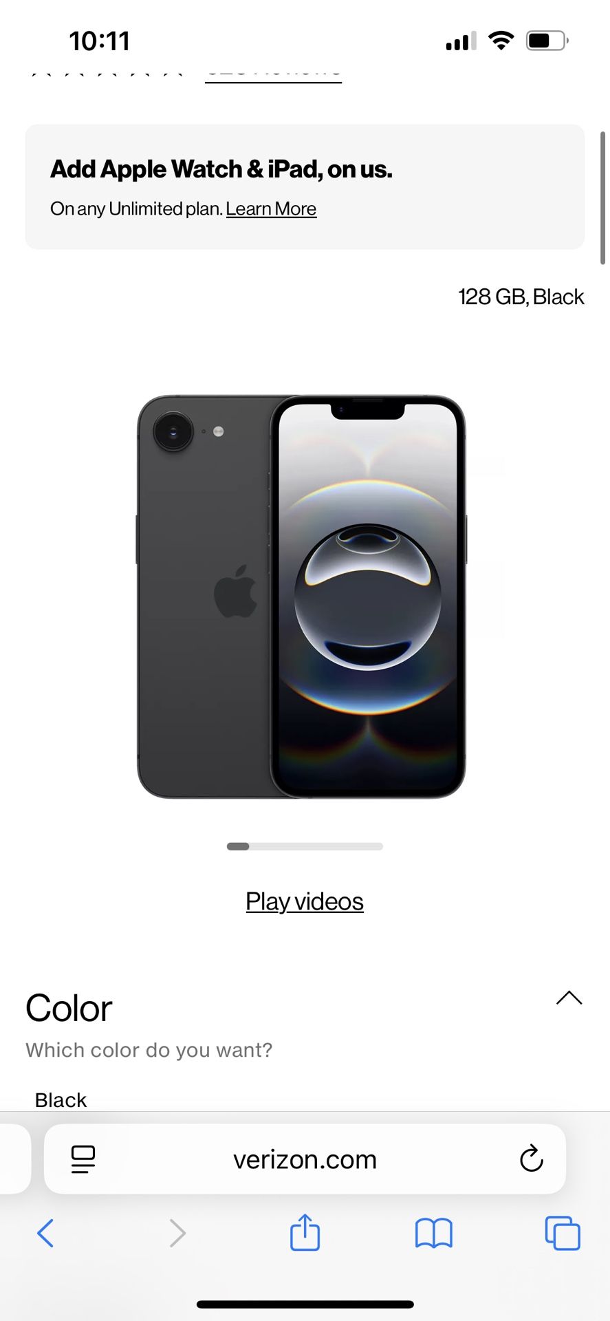 iPhone 16e