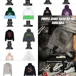 Sp5der,Denim Tears, Gallery Dept, Bape And More 